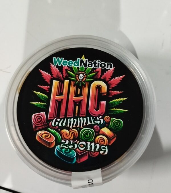 Presencia de hexahidrocannabinol (HHC) en galletas y gominolas